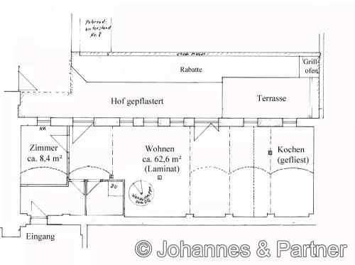 Grundriss untere Ebene