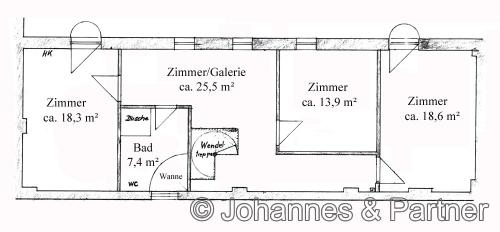 Grundriss obere Ebene