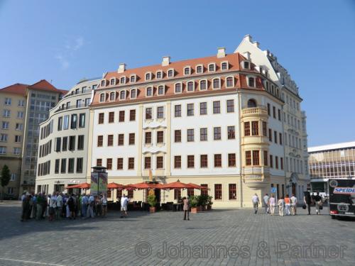 Hausansicht auf dem Neumarkt