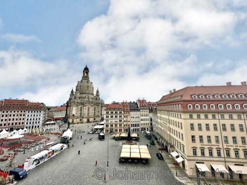 Blick aus der Wohnung