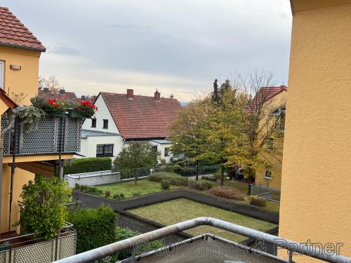 Balkon und Ausblick