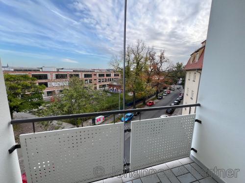 Balkon und Ausblick