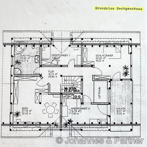 Grundriss Obergeschoss